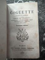 Vieux chansonnier de poche "La Goguette" Paris de 1859, Enlèvement