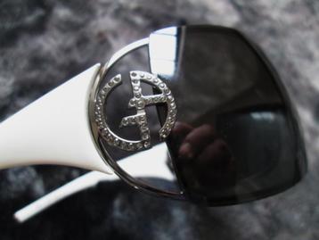 Giorgio Armani GA 320/S CWUYA Sunglasses White with Diamonds beschikbaar voor biedingen