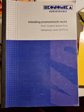 Handboek Inleiding Economisch Recht