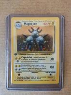 Pokémon-kaart Magneton 9/102 - 1e editie FR, Foil, Gebruikt, Losse kaart, Ophalen