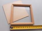 Klein frame van natuurlijk hout 11cm, Minder dan 50 cm, Minder dan 50 cm, Ophalen of Verzenden, Zo goed als nieuw
