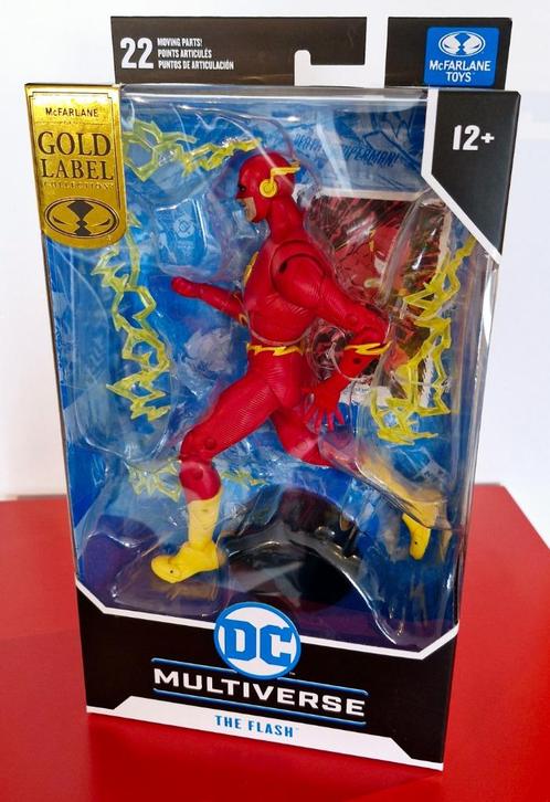 Figurine McFarlane THE FLASH (Gold Label), DC Multiverse, Verzamelen, Beelden en Beeldjes, Nieuw, Ophalen