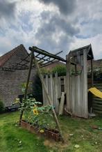Gratis houten speeltuig speeltoestel buiten, Ophalen, Gebruikt, Loopbrug