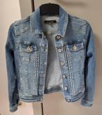 Jeansvest dames mt 36, Ophalen of Verzenden, Zo goed als nieuw, Maat 36 (S), Blauw