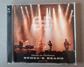 2cd. Spock's Beard. Gluttons for punishment. (Live 2005). beschikbaar voor biedingen