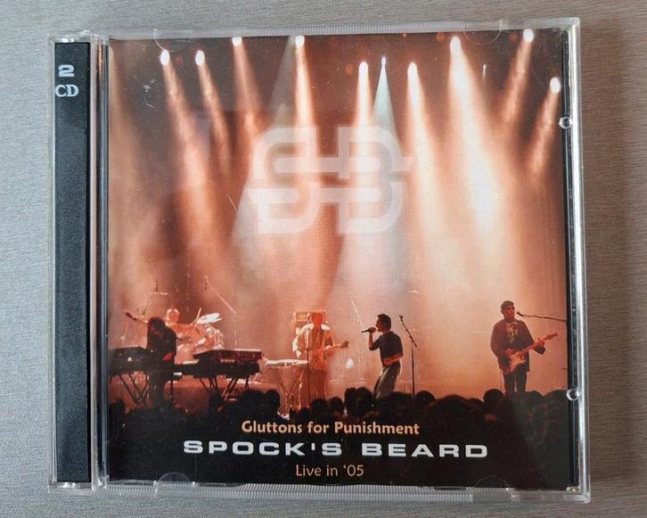 2cd. Spock's Beard. Gluttons for punishment. (Live 2005)., Cd's en Dvd's, Cd's | Rock, Gebruikt, Ophalen of Verzenden