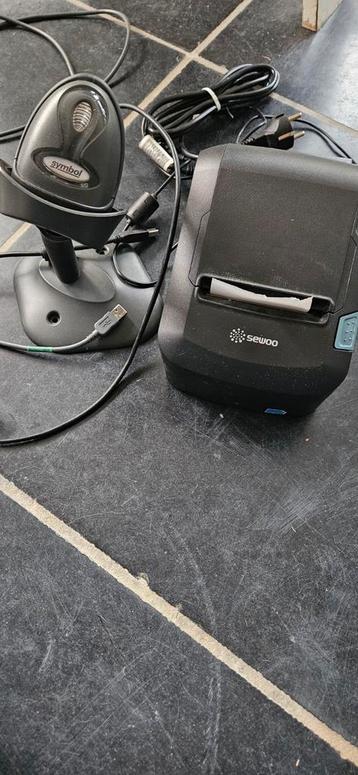Ticket printer en scanner, Enlèvement, Imprimante
