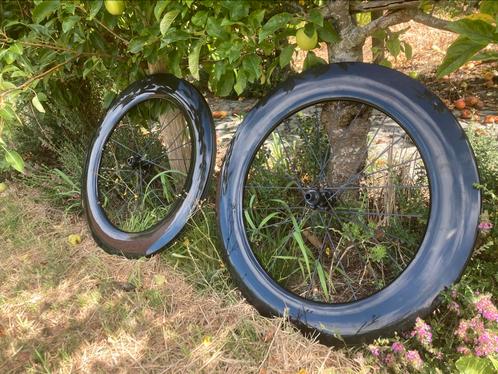 88mm diepe carbon wielset - NIEUW, Fietsen en Brommers, Fietsonderdelen, Nieuw, Racefiets, Stuur, Ophalen of Verzenden