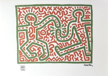 Keith Haring - Woodcut beschikbaar voor biedingen