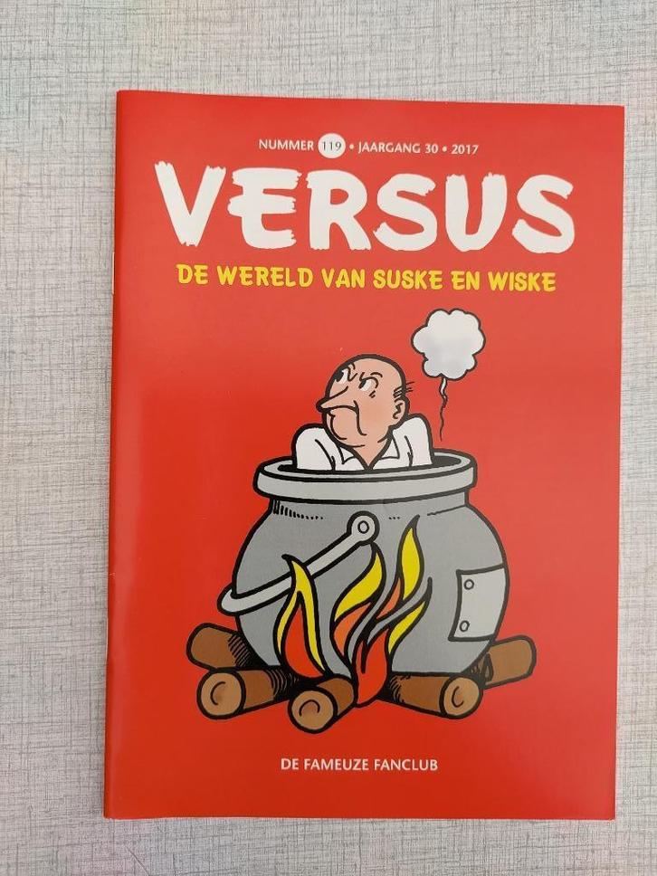 Vandersteen Suske en Wiske - Fanblad Versus 119 (2017), Verzamelen, Stripfiguren, Zo goed als nieuw, Boek of Spel, Suske en Wiske