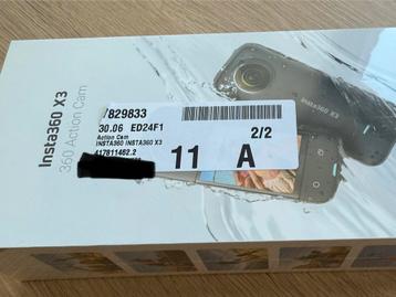 Insta 360 x3 (360 action cam) beschikbaar voor biedingen