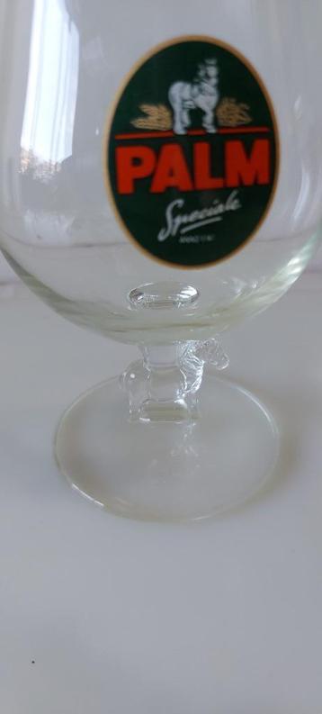 Palmglas met Paardje in voet ( "steel" ) nog nieuw, Enlèvement ou Envoi, Neuf, Verre à bière