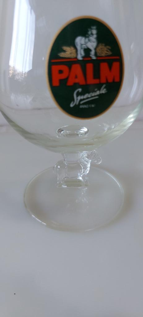 Palmglas met Paardje in voet ( "steel" ) nog nieuw, Verzamelen, Glas en Drinkglazen, Nieuw, Bierglas, Ophalen of Verzenden