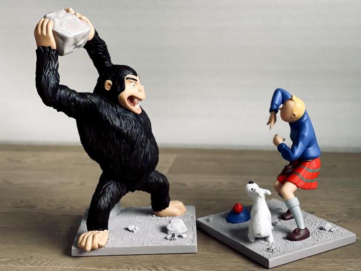 Kuifje Zwarte Rotsen Leblon Pixi Emett Pigeon Fariboles, Verzamelen, Stripfiguren, Zo goed als nieuw, Beeldje of Figuurtje, Kuifje