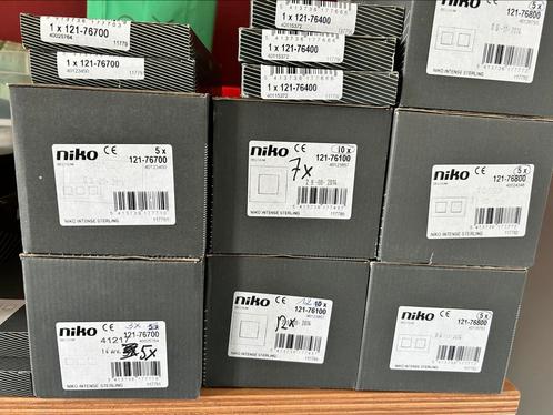 Niko afdekplaten opruiming, Doe-het-zelf en Bouw, Elektriciteit en Kabels, Nieuw, Ophalen of Verzenden