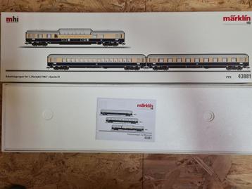 Märklin 43881 Rheinpfeil 1963 wagenset 1 in okt beschikbaar voor biedingen