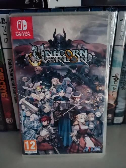 Switch-game „Unicorn Overlord” (nieuw, in blisterverpakking), Games en Spelcomputers, Games | Nintendo Switch, Nieuw, Ophalen of Verzenden