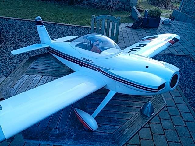 RC-vliegtuig : Vans RV-4 Great Planes - schaal 1/4 !, Hobby en Vrije tijd, Modelbouw | Radiografisch | Vliegtuigen, Ophalen