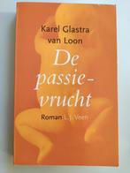 Boek 'De passievrucht" Karel Glastra Van Loon, Ophalen, Zo goed als nieuw, Karel Glastra Van Loon