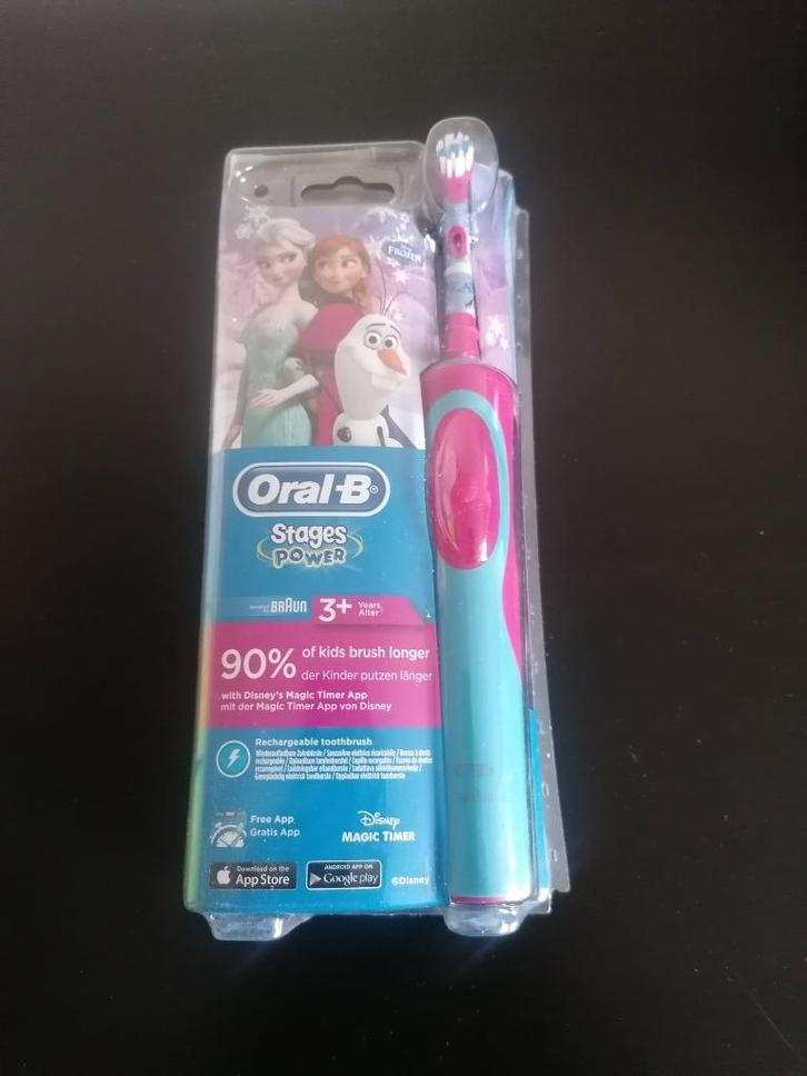Brosse à Dent Enfant Oral B Stages Power Reine des neiges (n, Handtassen en Accessoires, Uiterlijk | Mondverzorging, Nieuw, Tandenborstel