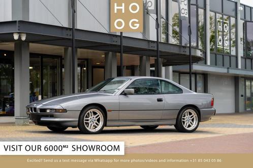 BMW 8 Serie 840Ci (bj 1993, automaat), Auto's, Oldtimers, Bedrijf, Te koop, Lederen bekleding, BMW, Benzine, Coupé, 2 deurs, Automaat