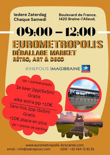 Eurometropolis Déballage Kinepolis ImagiBraine beschikbaar voor biedingen