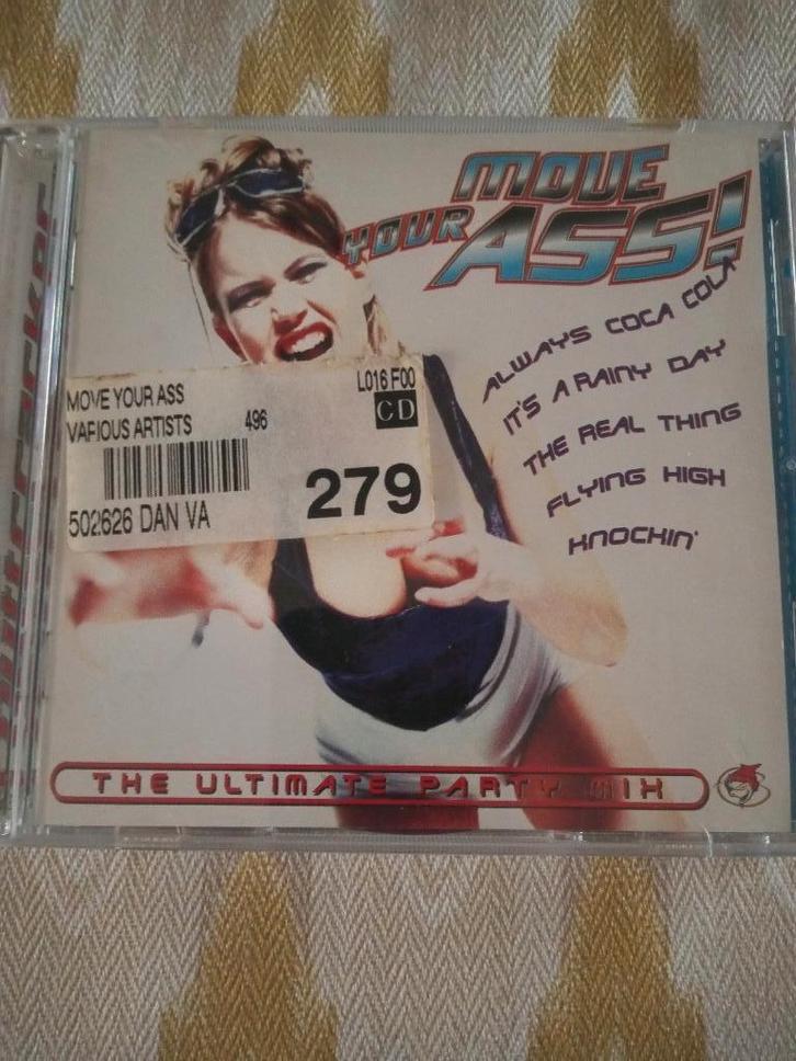 CD  Move your ass!  - The ultimate party mix -   1996, CD & DVD, CD | Pop, Utilisé, 1980 à 2000, Enlèvement ou Envoi