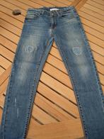 Zara jeans met lappen 152, Broek, Meisje, Ophalen of Verzenden, Zo goed als nieuw