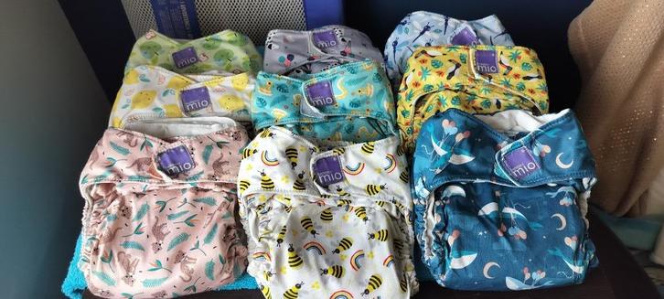 Herbruikbare luiers bambino, Kinderen en Baby's, Overige Kinderen en Baby's, Gebruikt, Ophalen