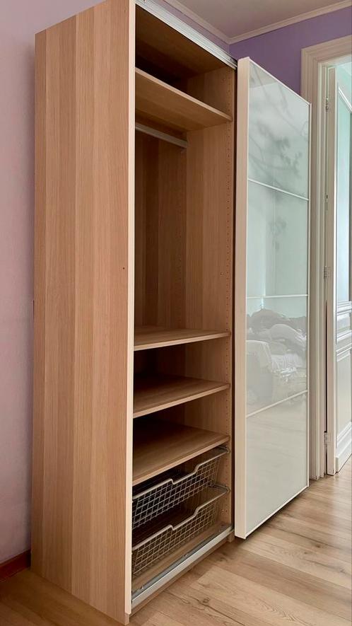 Kledingkastcombinatie van PAX, Huis en Inrichting, Kasten | Kleerkasten, Zo goed als nieuw, 200 cm of meer, 100 tot 150 cm, 50 tot 75 cm