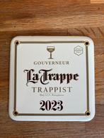 La trappe trappist emaille bordje gouverneur 2023, Verzamelen, Biermerken, Ophalen of Verzenden, Nieuw, La Trappe