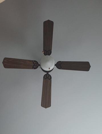 Plafond lamp met ventilator 