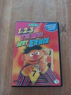Dvd : Sesamstraat 1 2 3 Tel Mee Met Ernie, Alle leeftijden, Ophalen of Verzenden, Zo goed als nieuw