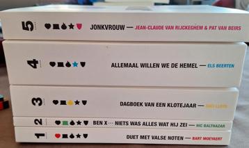 5 jongeren boeken beschikbaar voor biedingen