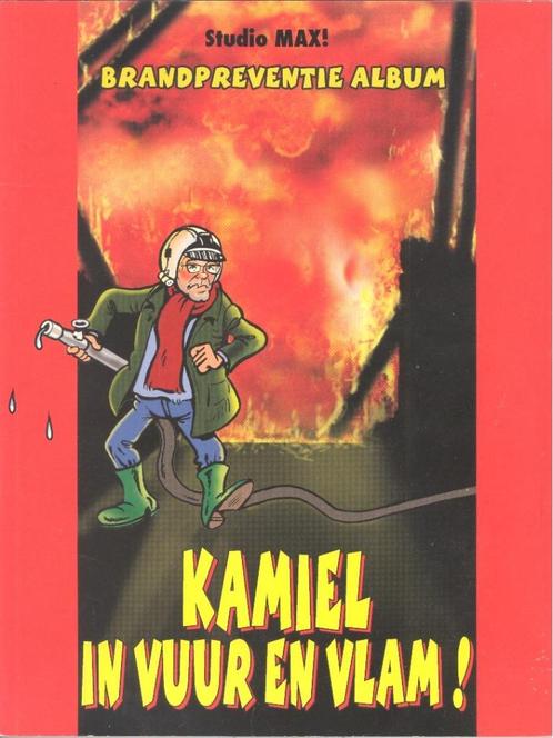 Kamiel in vuur en vlam - brandpreventie album., Boeken, Stripverhalen, Zo goed als nieuw, Eén stripboek, Ophalen of Verzenden
