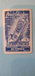 Speelkaart Aarschot  – Distillerie  De Torens_12, Ophalen of Verzenden, Gebruikt, Speelkaart(en)