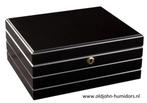 h153 ADORINI  HUMIDOR FIRENZE DELUX 75 SIGAREN sigarenkist, Nieuw, Tabaksdoos of Verpakking, Verzenden