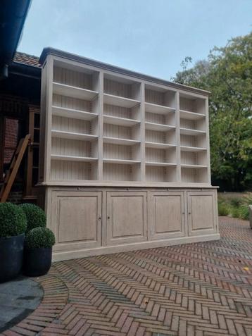 Massieve xxxl boekenkast/bibliotheekkast GRATIS LEVERING  beschikbaar voor biedingen