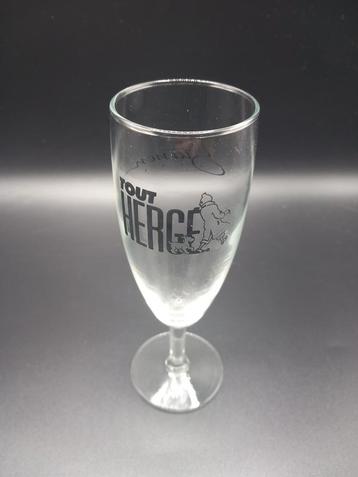 Verre Tout Hergé 1991 disponible aux enchères