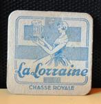 sous bock chasse royale la lorraine (sb38), Verzamelen, Ophalen of Verzenden, Zo goed als nieuw, Viltje(s), Overige merken