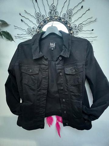 Veste jeans noire Taille 46