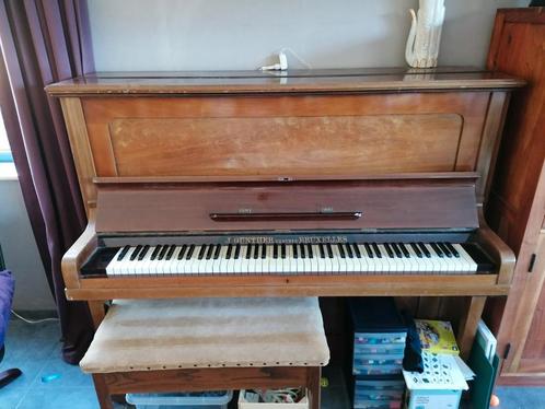 Piano J. Gunther, Muziek en Instrumenten, Piano's, Gebruikt, Piano, Ophalen