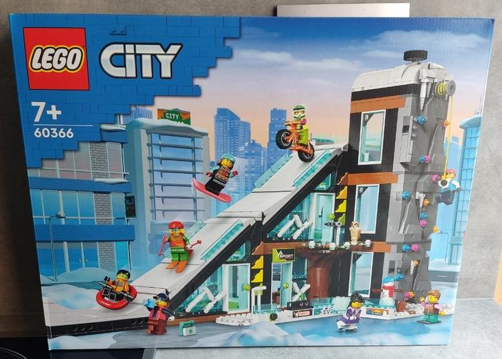 lego city 60366 ski en klimcentrum, Kinderen en Baby's, Speelgoed | Duplo en Lego, Nieuw, Lego, Complete set, Ophalen of Verzenden