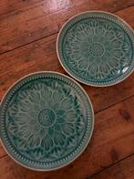 Turquoise bordjes, Huis en Inrichting, Ophalen