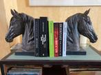 Boekensteunen grote paardenkoppen, Antiek en Kunst, Antiek | Brons en Koper, Ophalen