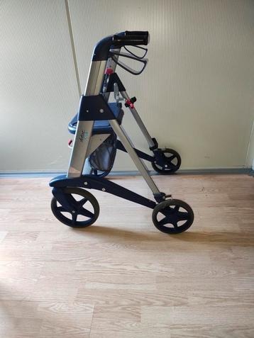 Inklapbare Rollator met veilige grote wielen, Enlèvement, Utilisé