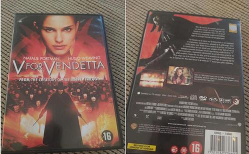 DVD v for vendetta, Cd's en Dvd's, Dvd's | Actie, Zo goed als nieuw, Verzenden