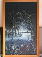 Belle peinture africaine Majeko 1975, Antiquités & Art, Enlèvement