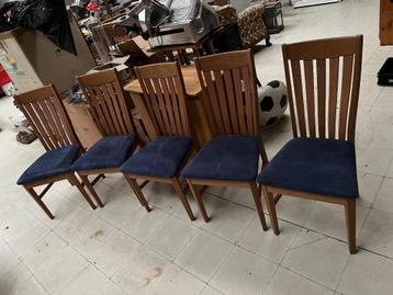 Lot de 5 chaises de salle à manger beschikbaar voor biedingen