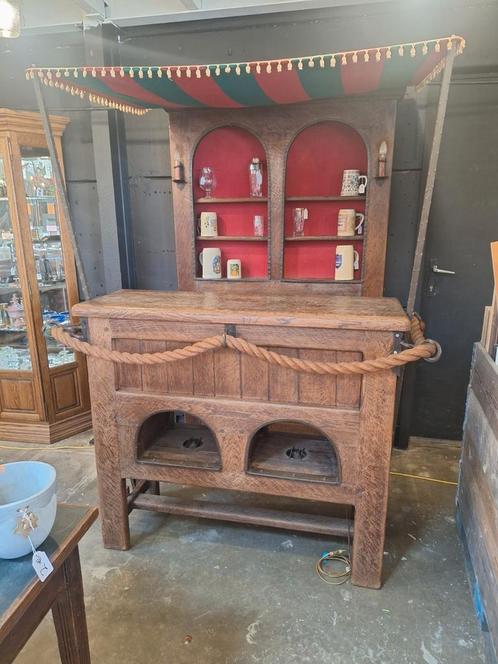 Cafétoog / mancave toog / drankbar, Huis en Inrichting, Barren, Zo goed als nieuw, Ophalen
